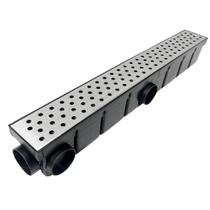 Ralo Piscina 6cm x 50cm Bolinha Inox 304 Coletor Preto Ralo Piscina 6cm x 50cm Bolinha Inox 304 Coletor Preto
