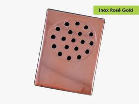 Ralo Pratic Inteligente Para Box De Banheiro Rosê 10x14cm