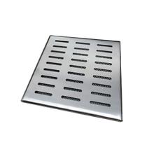 Ralo Quadrado Grelha Inox 30x30 com Tela e Aro