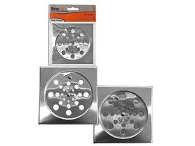 Ralo Quadrado Inox Abre e Fecha 15cm - Bestfer Ralo Quadrado Inox Abre e Fecha 15cm - Bestfer