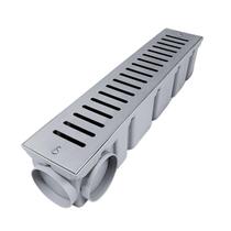 Ralo Quintal 10x50 Inox 304 Sistema Abre Fecha Coletor Modular Cinza Multi Saídas