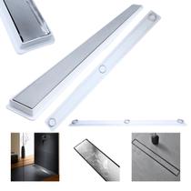 Ralo Raso Ideal para Laje e Apartamento Inox Invisível Cola Piso 90cm col Branco com Tela
