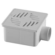 Ralo Seco Astra Quadrado Branco Ralo Seco Astra Quadrado Branco