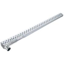 Ralo Sekabox 46x700mm Saída de 37mm Extremidade Horizontal Esquerda Ralo Sekabox 46x700mm Saída de 37mm Extremidade Horizontal Esquerda