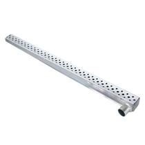 Ralo Sekabox Grelha Fosca 30x1000mm Saída de 37mm Extremidade Horizontal Direita Ralo Sekabox Grelha Fosca 30x1000mm Saída de 37mm Extremidade Horizontal Direita
