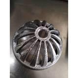 Ralo Semi Esférico Tipo Abacaxi 100mm Diâmetro 4 Polegadas Em Alumínio