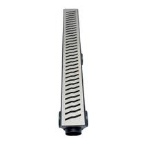 Ralo Sequencial de Inox 6x50 Raio com Tela e Coletor Preto