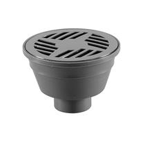 Ralo Sifonado Astra com Grelha Circular Cinza R2 Ralo Sifonado Astra com Grelha Circular Cinza R2