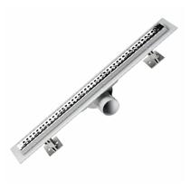 Ralo Sifonado em Abs Retangular 3,23x50cm em Aço Inox 304 Odem Ralo Sifonado em Abs Retangular 3,23x50cm em Aço Inox 304 Odem