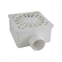 Ralo Sifonado Luconi Redondo Branco - Kit C/6 PC Ralo Sifonado Luconi Redondo Branco - Kit C/6 PC