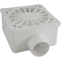 Ralo Sifonado Luconi Redondo Branco - Kit C/6 PC Ralo Sifonado Luconi Redondo Branco - Kit C/6 PC