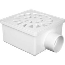 Ralo Sifonado Quadrado Branco Krona Nº 43 Referência 931 Dn 100 Dn 52 Dn 40 Ralo Sifonado Quadrado Branco Krona Nº 43 Referência 931 Dn 100 Dn 52 Dn 40