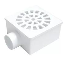 Ralo Sifonado Quadrado PVC Branco 1337 GRAP