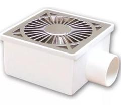 Ralo Sifonado Quadrado PVC Cromado REF: 1341 -GRAP