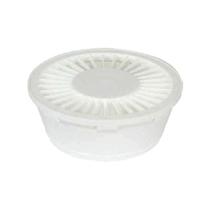 Ralo Sifonado Redondo 100x40x50 Saída Inferior em PVC e PP com Sifão Embutido Socel
