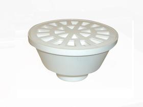 Ralo Sifonado Redondo 10cm Branco Krona Ralo Sifonado Redondo 10cm Branco Krona