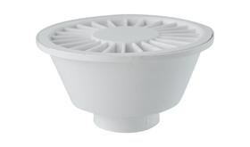 Ralo Sifonado Redondo 10cm Branco Simplas