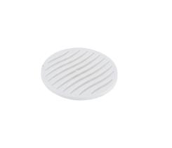 Ralo Simples de Banheiro 10x10cm Branco Redondo Tigre