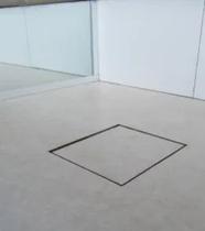 Ralo square line tampa oculta pvc/inox 15cm x 15cm ref 209 ralo linear