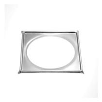 Ralo Tampa Grelha 10x10 cm Abre e Fecha em Aço Inox Para Banheiro Lavanderia 1 a 5 Unidades Caixilho Avulso