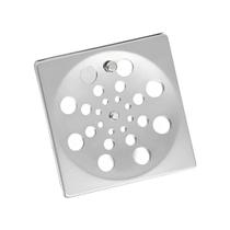 Ralo Tampa Grelha 10x10 cm Abre e Fecha em Aço Inox Para Banheiro Lavanderia 1 a 5 Unidades Caixilho Avulso