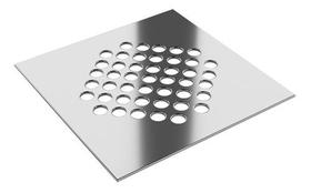 Ralo Tampa Grelha Inox 304 10x10 Cm Tradicional Polido Ralo Tampa Grelha Inox 304 10x10 Cm Tradicional Polido