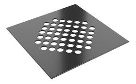 Ralo Tampa Grelha Inox 304 10x10 Cm Tradicional Preto Ralo Tampa Grelha Inox 304 10x10 Cm Tradicional Preto