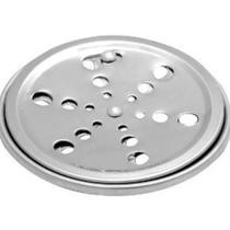 Ralo Tampa Grelha Inox Redonda 15cm Fecho Rotativo + Caxilho