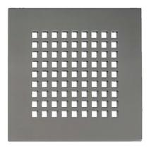 RALO TAMPA INOX 304 2mm Modelo SQUARE 15X15 POLIDO RALO TAMPA INOX 304 2mm Modelo SQUARE 15X15 POLIDO