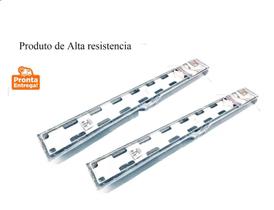 Ralos Linear Invisível Alumínio 07x70 saída Baixa Kit 2