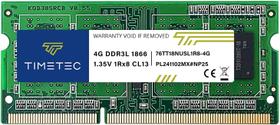 RAM de laptop Timetec 4 GB DDR3L 1866 MHz PC3-14900 RAM de laptop Timetec 4 GB DDR3L 1866 MHz PC3-14900