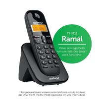 Ramal sem fio TS3111 preto