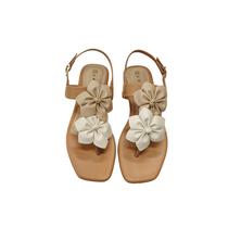 Ramarim Sandalia Rasteira Feminina Flowers Ref. 2425203