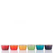 Ramekin de Cerâmica Le Creuset Rainbow 100ML 6PÇS