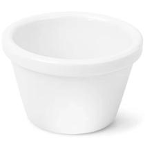 Ramekin de Melamina Profissional 50ml Branco Porta Molho 6cm Maionese Ketchup Mostarda Shoyu
