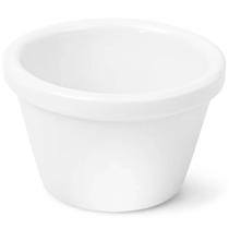 Ramekin de Melamina Profissional 50ml Branco Porta Molho 6cm Maionese Ketchup Mostarda Shoyu