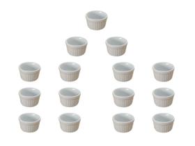 Ramekin Forma Assar Porta Molho Grande Kit 15 Unid Atacado