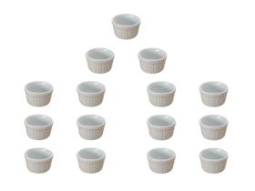 Ramekin Forma Assar Porta Molho Grande Kit 15 Unid Atacado