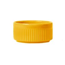 Ramekin Refratária 9 cm Amarelo com 180 Ml Porcelana
