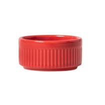 Ramekin Refratário 9 cm Vermelho com 130 Ml Porcelana Ramekin Refratário 9 cm Vermelho com 130 Ml Porcelana