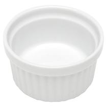 Ramequim de porcelana branca Classic Lyor 6x4 Ramequim de porcelana branca Classic Lyor 6x4