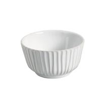 Ramequim Médio de 170ml em Stoneware Linhas New White Porto Brasil Ramequim Médio de 170ml em Stoneware Linhas New White Porto Brasil