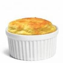 Ramequim porcelana canelado grande 210 ml (cx c/ 04 und) - Terramada