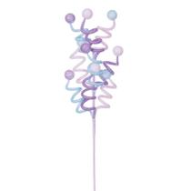 Ramillete Artificial Vickerman Morado Pastel Rizado 24" x3 Ramillete Artificial Vickerman Morado Pastel Rizado 24" x3