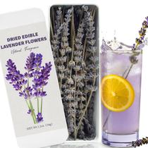 Raminhos de lavanda comestível HAVNDRAE grau culinário 7" Raminhos de lavanda comestível HAVNDRAE grau culinário 7"