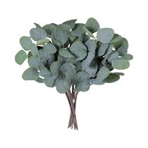 Ramo Artificial De Folha De Eucalipto Para Buquê De Noiva, Decoração De Festa, Vaso De Casa, DIY