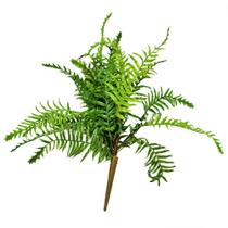 Ramo Artificial Samambaia Real Flor Arte 39x32cm