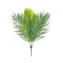 Ramo De Planta Tropical Artificial De 20,47 Polegadas Com Folhas Verdes Para Decoração De Casa,