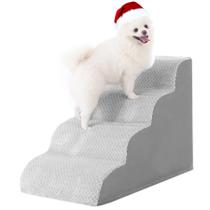 Rampa de Escadas para Cães e Gatos MIHIKK - 4 Degraus Curvos