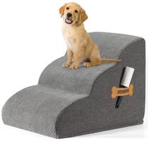 Rampa de escadas para cães ROMROL, espuma de alta densidade, extra larga, 3 camadas Rampa de escadas para cães ROMROL, espuma de alta densidade, extra larga, 3 camadas